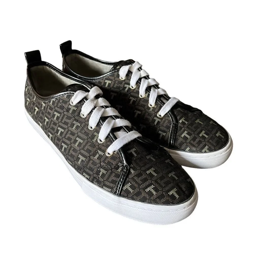 Tommy Hilfiger Logo Lace-Up Shoes -Sz 9